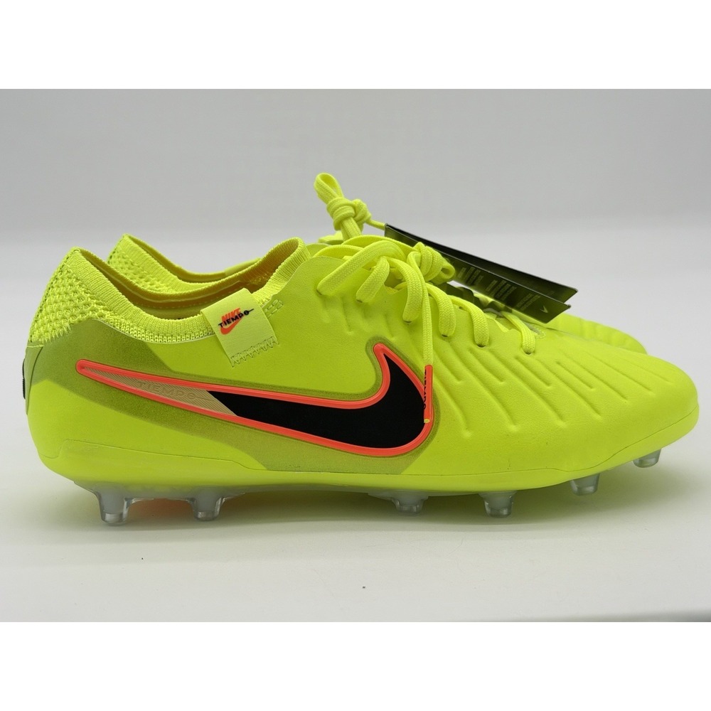 Men's Size 6.5 / Women's 8 - Nike Tiempo Legend 10 Elite AG Neon IO4451-701